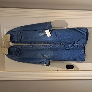 Zara denim coat